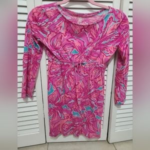 Lilly pulitzer girl dress size l 8-10
